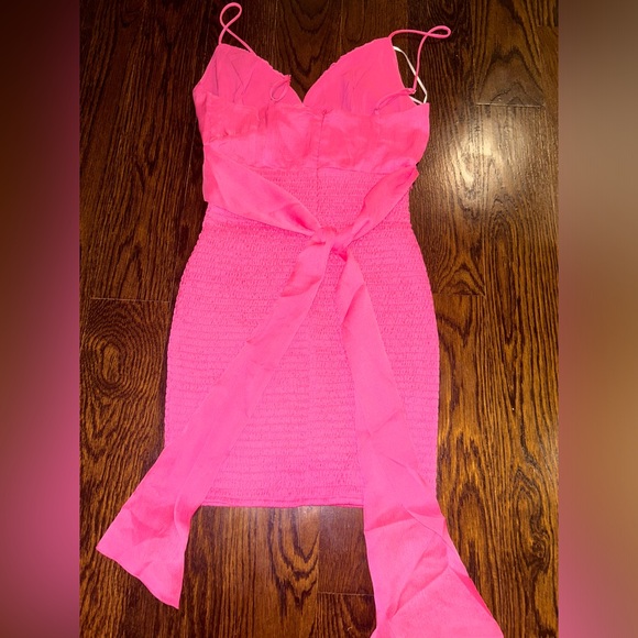 New with tags never worn! Sage + Paige Pink Mini Dress - Picture 4 of 7